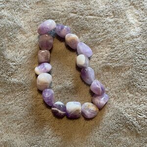 Amethyst Beaded Bracelet